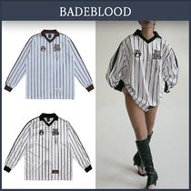 【BADBLOOD】★関税込★Vネックサッカージスウェットシャツ