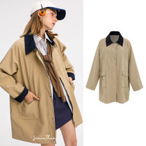 SinceThen 軽量 ゆったり ジャケット コート  レディース 春服