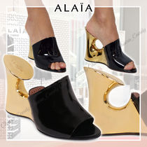 【24SS NEW】ALAIA_women / LA SCULPTURE ミュール / 100MM