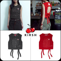 [ KIRSH ]★KIRSH X TRUERELIGION HALTER NECK LAYERED KNIT