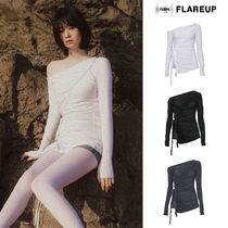 【FLAREUP】24SS★ Handmade Twisted One-Shoulder Long Sleeve