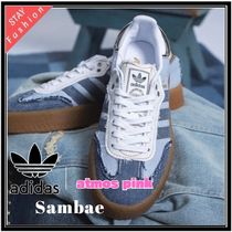 ★おしゃれコラボ atmos pink×adidas Originals Sambaeデニム