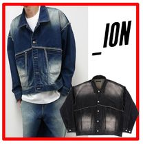 ★韓国の人気★【IONSEOUL】★DECKI POINT COLOR JEAN JACKE.T★