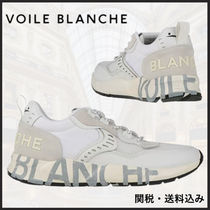 関税込み★VOILE BLANCHE★メッシュ レザーローカットスニーカー