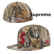 【完売レア】Supreme Gold Cross Logo New Era キャップ