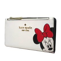 国内即送kate spade×disneyミニー スモールウォレット財布KG660