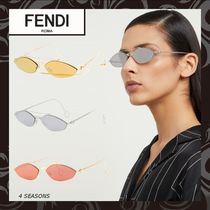 早期完売★FENDI バゲット メタル チェーン サングラス★New