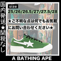 ★A BATHING APE/アベイシングエイプ　ローカット スニーカー★