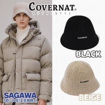 ☆COVERNAT☆Fastened Yarn Knit Bucket Hat