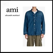 (アミ) AMI デニムシャツ UJK253 DE0025