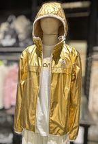 限定！すぐ届く！MONCLER ROQUES メタリック フードジャケット