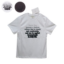 【MATIN KIM】INK LETTERING TOP★送料・関税込