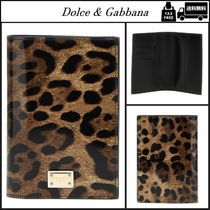 【Dolce & Gabbana】レオパードプリント パスポートケース