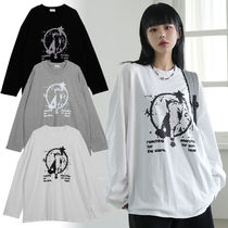 ★Binary01★送料込★韓国★大人気★正規品★Cat Print T-Shirt