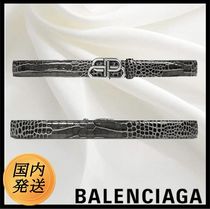 【国内発送★BALENCIAGA】メンズ BB ラージ ベルト