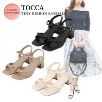 【TOCCA】TINY RIBBON SANDALS