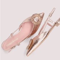 Pretty Ballerinas★スワロフスキービジューストラップサンダル