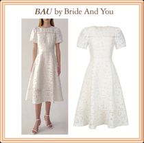 【BAU by Bride And You】WAYNE SILK FLARED LONG DRESS