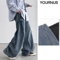 【YOURNUS】Duo Snap Balloon Denim Pants