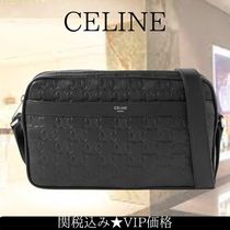 関税込★VIP価格【CELINE】Triompheレザーメッセンジャーバッグ