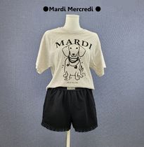 ●Mardi Mercredi ● SHORTS LACE + DDANJI OATMEAL 上下 SET UP