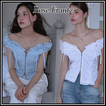 新作【Rose Frantz】Two-way Frill Ribbon Sleeveless◆送料込