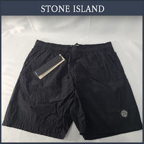 【STONE ISLAND】★関税込★ロゴパッチ ナイロン スイムパンツ