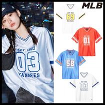 ●MLB●VARSITY NUMBER SOCCER JERSEY T-SHIRT 4色 男女兼用