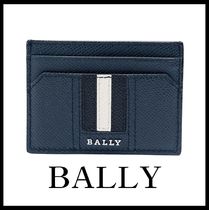 ★送料・関税込★BALLY★男性カード財布★NAVY★