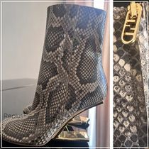 【Fendi】フェンディファースト パイソン ショートブーツ レザー