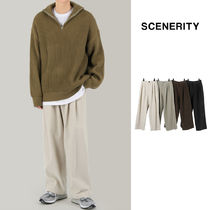 【SCENERITY】Two-tuck corduroy pants