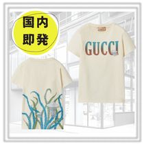 国内即発*GUCCI*グッチ*チルドレンズ* コットン Tシャツ