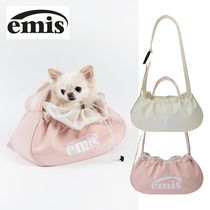 【韓国EMIS エミス】 [PET] SLING BAG-IVORY/PINK