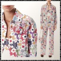 注目◆送料込！【CHANEL】24SS 花柄 CCロゴ ジャケット P76667