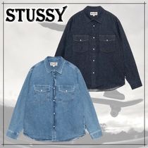 【STUSSY】ウエスタンデニムシャツ [着回し力抜群★シンプル★]