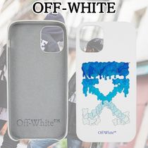 OFF-WHITE*格調高い逸品*ブルーマーク iPhone 12 ミニ カバー