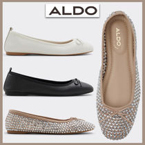 【ALDO】本革レザー★ ビジュー★  上品  ★ バレリーナシューズ