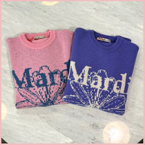 GW限定セール [MARDI] CASHMERE BLENDED PULLOVER FLOWERMARDI