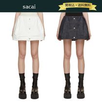 【関税・送料込】sacai フロントボタン デニム ショートパンツ