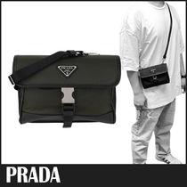 ☆送料関税込 PRADA RE-NYLON レザー スマートフォンケース ☆