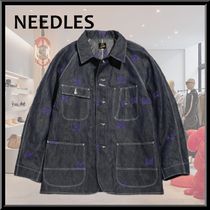 英国発! Needles バタフライロゴデニムジャケット