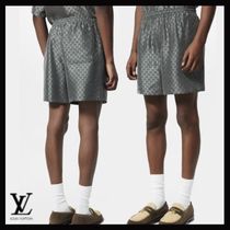 Louis Vuitton《ジャカードシルクショーツ》LV Fishnet 直営