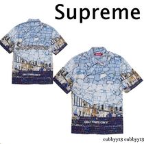 【メンズ・完売レア】Supreme Mosaic S/S シャツ