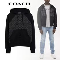 国内発送『COACH』シグネチャー フル ジップ フーディー