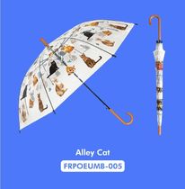 【WiggleWiggle】透明傘 - Alley Cat