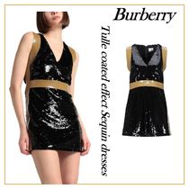 ◆Burberry（バーバリー）チュール スパンコール ドレス