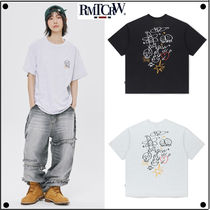 ROMANTIC CROWNのSCRIBBLE TEE SHIRT 全2色