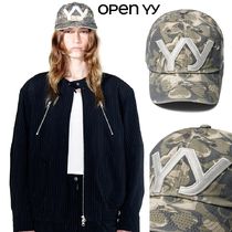 【OPEN YY】YY CAMO BALL CAP◆　KHAKI