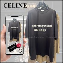 【CELINE】春夏必須!メンズ ディスファンクショナルTシャツ 黒