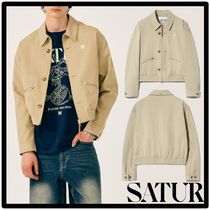 ★送料・関税込★SATUR★Teo Cotton Collar Short Jacket★